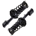 Pair Rear Left Right Shock Strut w/ Spring For Toyota Highlander FWD 2WD 2008 2009 2010 2011 2012 2013 - BuyAutoParts