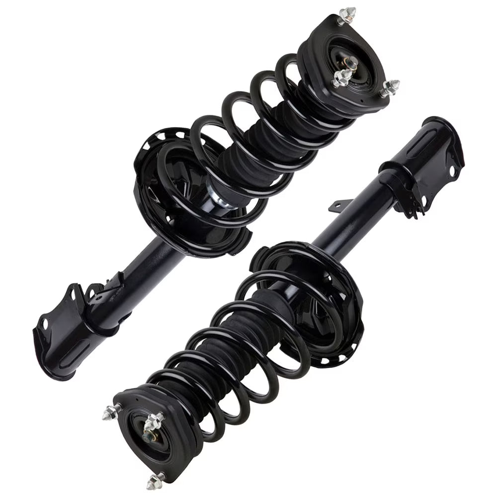 Pair Rear Left Right Shock Strut w/ Spring For Toyota Highlander FWD 2WD 2008 2009 2010 2011 2012 2013 - BuyAutoParts
