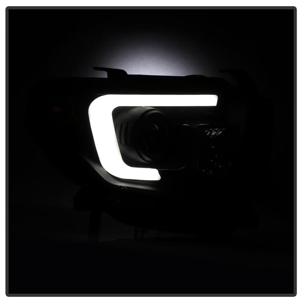 Spyder Auto Group DRL Projector Headlights - 5080165 Fits select: 2018 TOYOTA TUNDRA CREWMAX SR5, 2014-2015 TOYOTA TUNDRA DOUBLE CAB SR/SR5