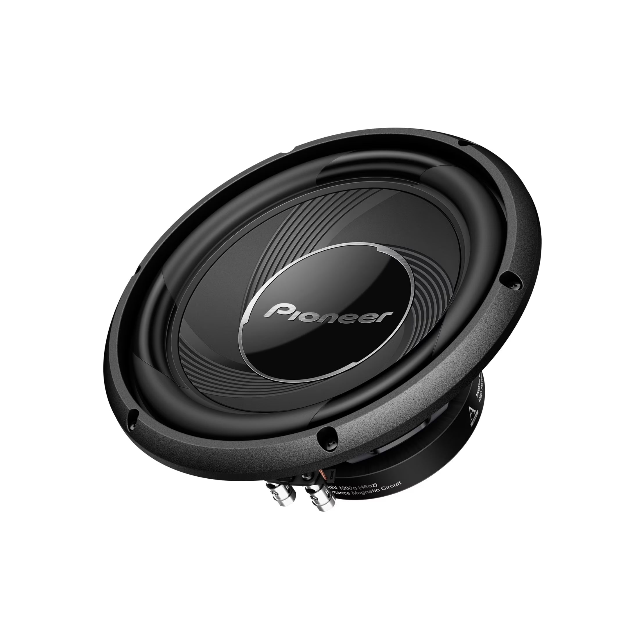 Pioneer TS-A25S4 10  - 1200 W Max Power, Single 4-ohm Voice Coil, IMPP? cone, Single 4? Voice Coil -