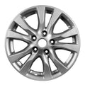 Remanufactured Painted Sparkle Silver Aluminum Wheel 16 x 7 403003TA1A fits 2014-2018 Nissan Altima