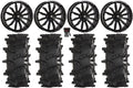High Lifter HL21 22  Wheels Black 35  Outlaw Max Tires Can-Am Commander Maverick Renegade Outlander Defender