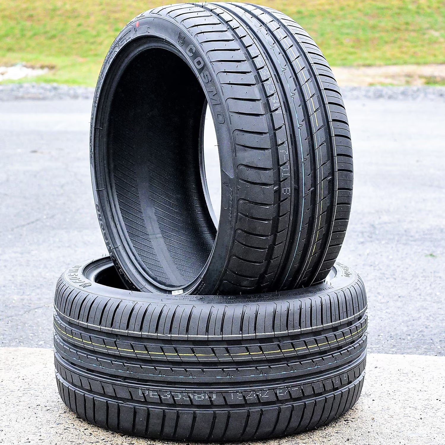 Pair of 2 Cosmo MuchoMacho 245/40ZR18 245/40R18 97Y XL High Performance a/s All Season Tires