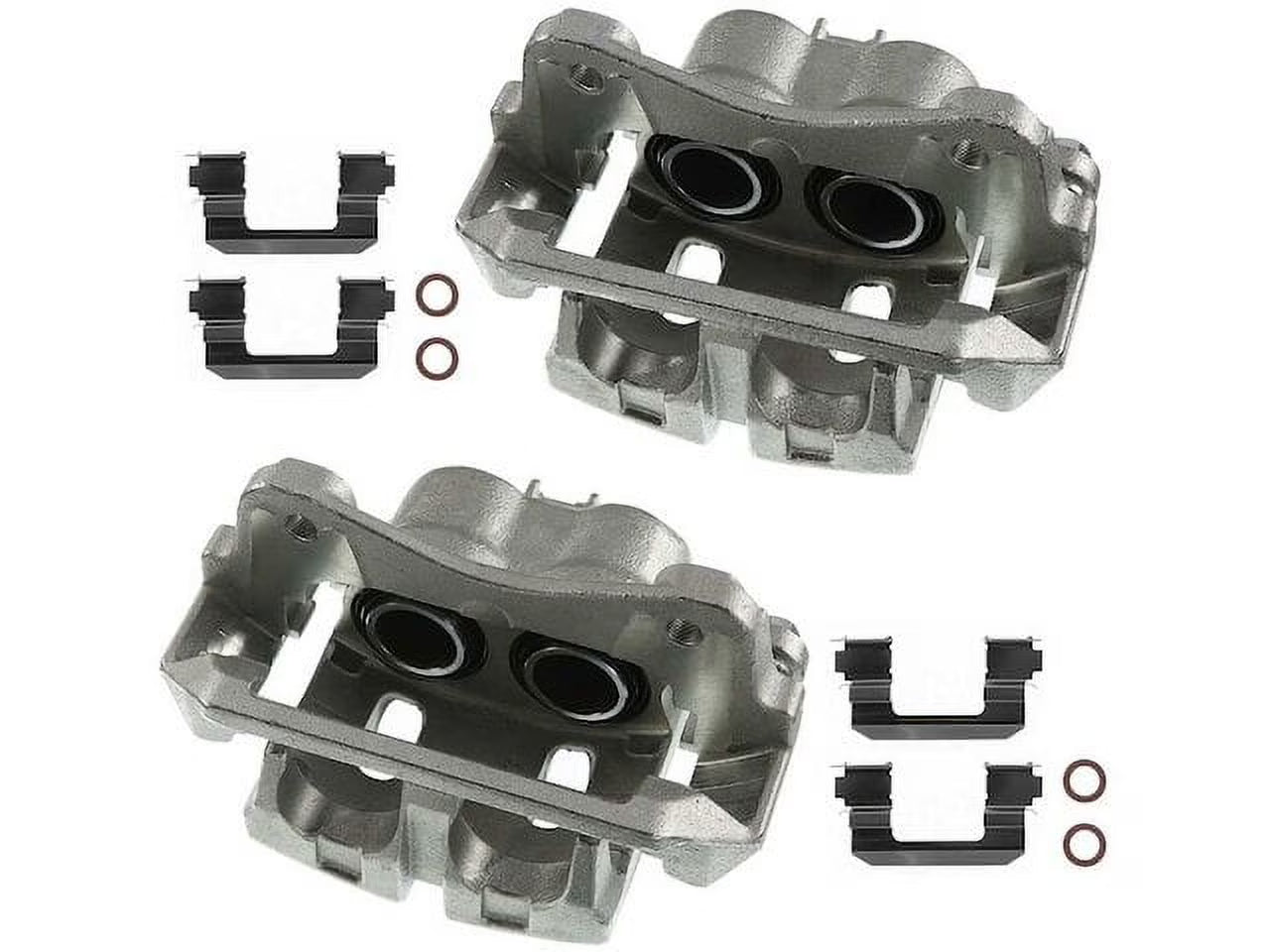 Front Brake Caliper Set - Compatible with 2009 - 2014 Acura TL 2010 2011 2012 2013