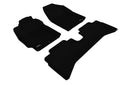 3D MAXpider - L1TY09501509 Complete Set Custom Fit All-Weather Floor Mat for Select Toyota Prius C Models - Kagu Rubber (Black)