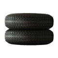 Set of 2 Hi Run JK42 Trailer ST225/75R15 117L E Tires