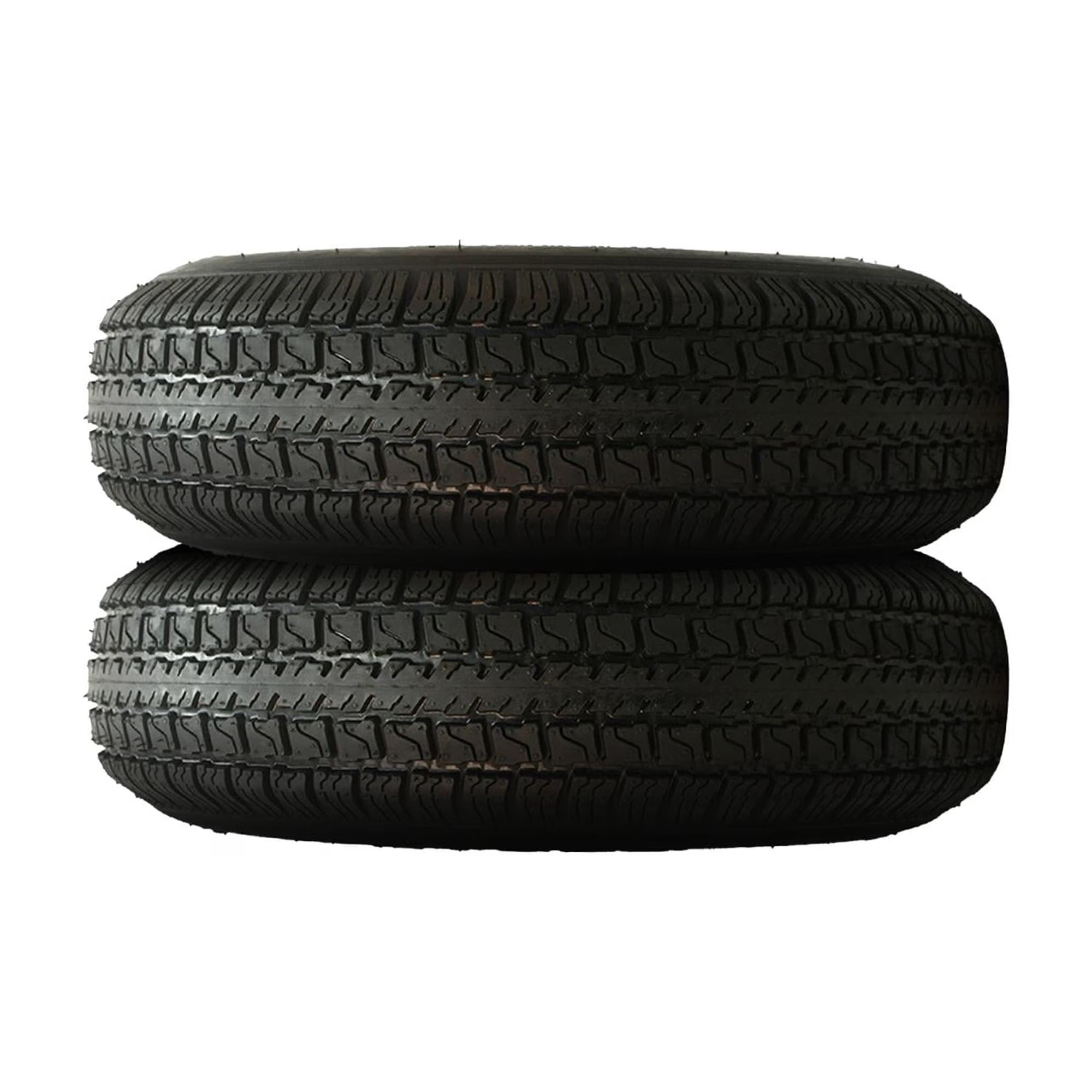 Set of 2 Hi Run JK42 Trailer ST225/75R15 117L E Tires