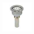 Elkay Deluxe 3-1/2¡å Drain Type 304 Stainless Steel Body. Strainer Basket Rubber Seal and Tailpiece