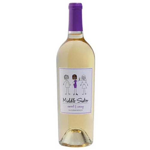 Middle Sister Sweet sassy Moscato - 750ML