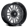 Fuel 1PC Aluminum Rim D662 IGNITE 20X10in Gloss Black Milled Finish, D66220008446