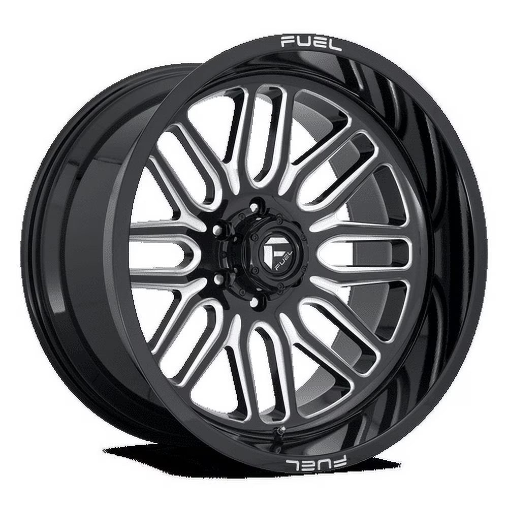 Fuel 1PC Aluminum Rim D662 IGNITE 20X10in Gloss Black Milled Finish, D66220008446