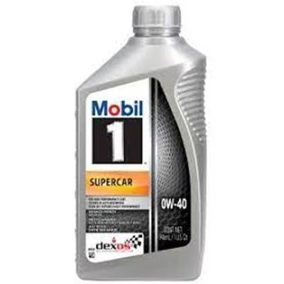 Mobil 1 126870, 0W40 Supercar Oil Case 6 X 1 Quart Performance Racing Parts