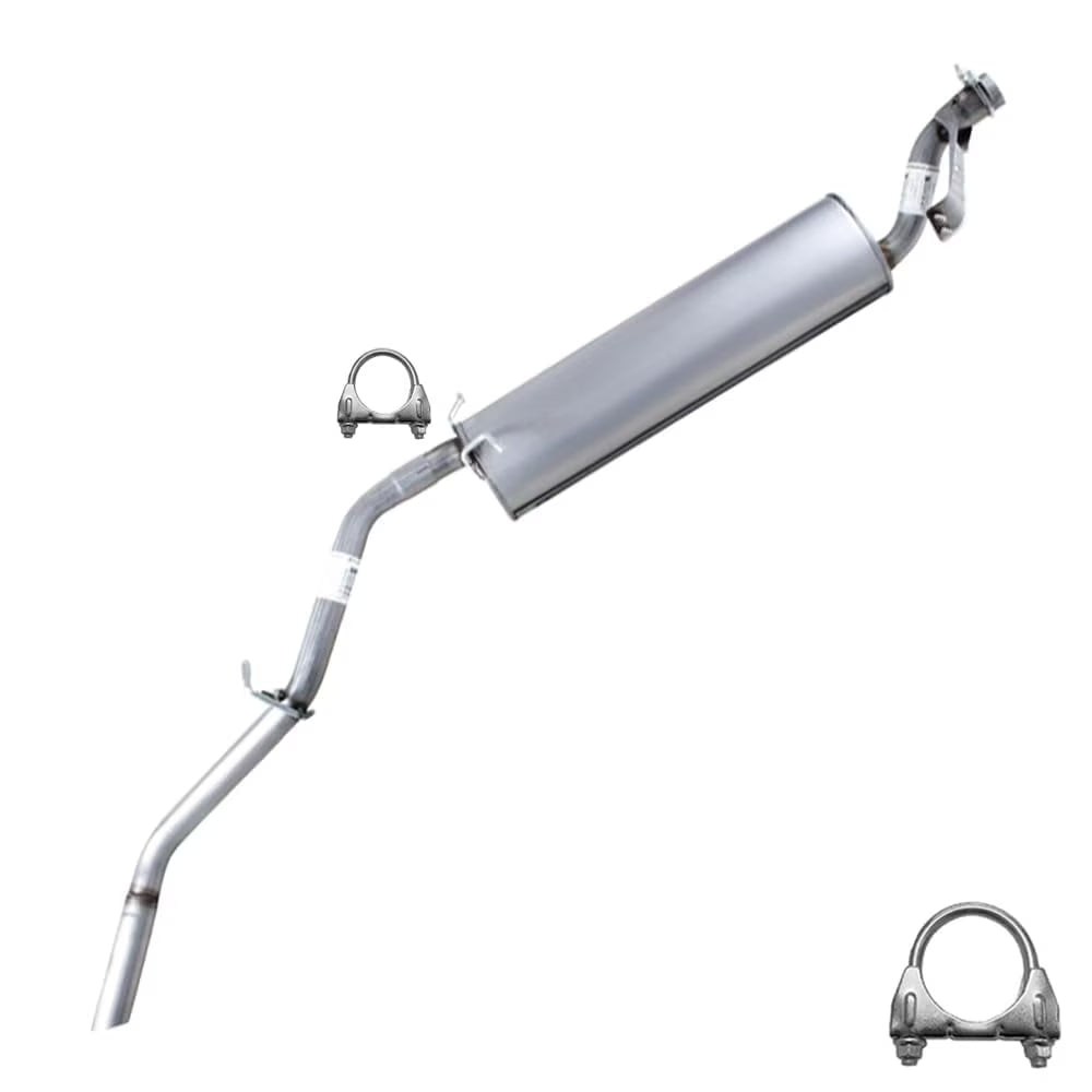Stainless Steel Exhaust Muffler Fits 2002-2004 Nissan Xterra 3.3L - Direct Fit