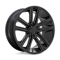 Dub S256 Flex 24X10 5X127 10Et 71.6Cb Gloss Black Wheel