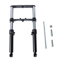 Mini Bike Front Fork Suspension Universal Shock Absorber Set Pit Bike Shock Forks Frame Upgrades Assembly for Mini Dirt Bike Motorcycle Minibike,Black