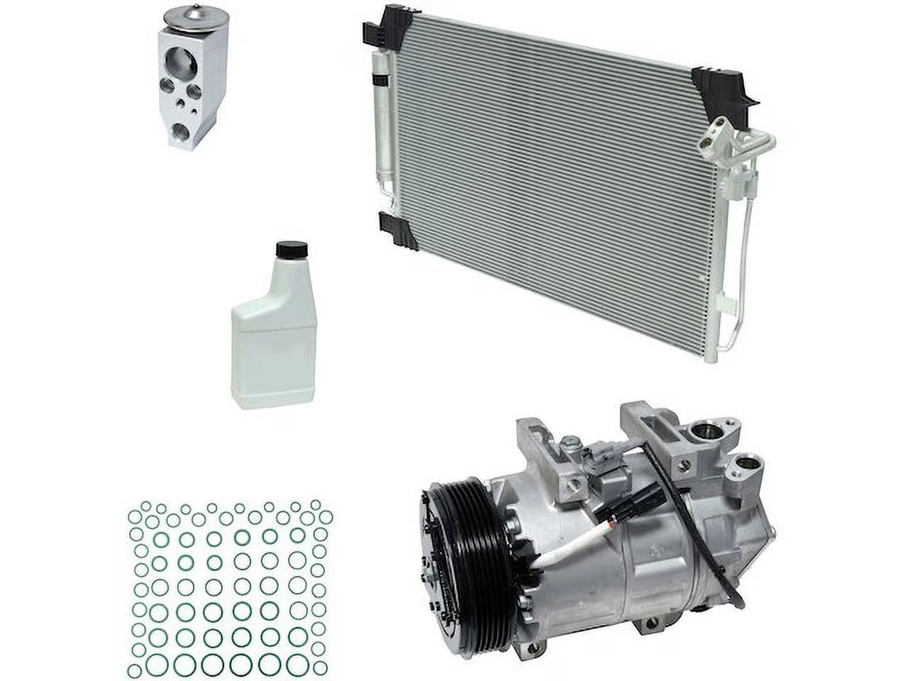 A/C Compressor Kit - Compatible with 2013 - 2015 Nissan Altima 2.5L 4-Cylinder QR25DE 2014