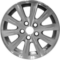 Remanufactured Painted Silver Aluminum Wheel 16 x 6.5 fits 2006-2012 Mitsubishi Galant