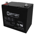 BATTERY PRIDE JAZZY 600,1115,1121 PS-12550 22NF 12V AGM 55AH