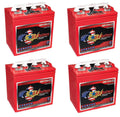 U.S. Battery Lead-Acid 8V Vehicle Battery Group Size GC8, Top Post for Golf Cart