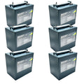 Rocket L-105 225Ah 6V Golf Cart Battery - Replaces Trojan T-105 (Set of 6)