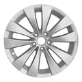 Remanufactured Painted Silver Aluminum Wheel 17 x 8 3C8601025A8Z8 fits 2009-2012 Volkswagen Passat CC