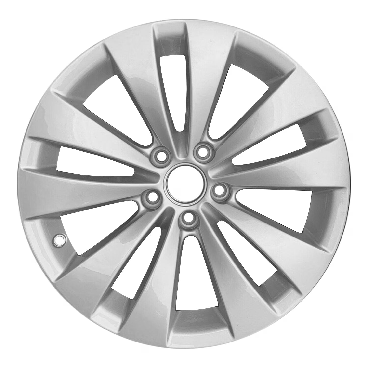 Remanufactured Painted Silver Aluminum Wheel 17 x 8 3C8601025A8Z8 fits 2009-2012 Volkswagen Passat CC