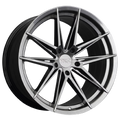 1 X XXR 577 18X8.5 5-112 73.1 Hub +35 Offset Chromium Black Wheel Rim