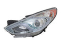 Left Driver Side Headlight Assembly - Compatible with 2011 - 2015 Hyundai Sonata 2012 2013 2014