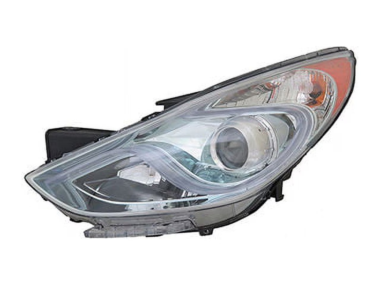 Left Driver Side Headlight Assembly - Compatible with 2011 - 2015 Hyundai Sonata 2012 2013 2014