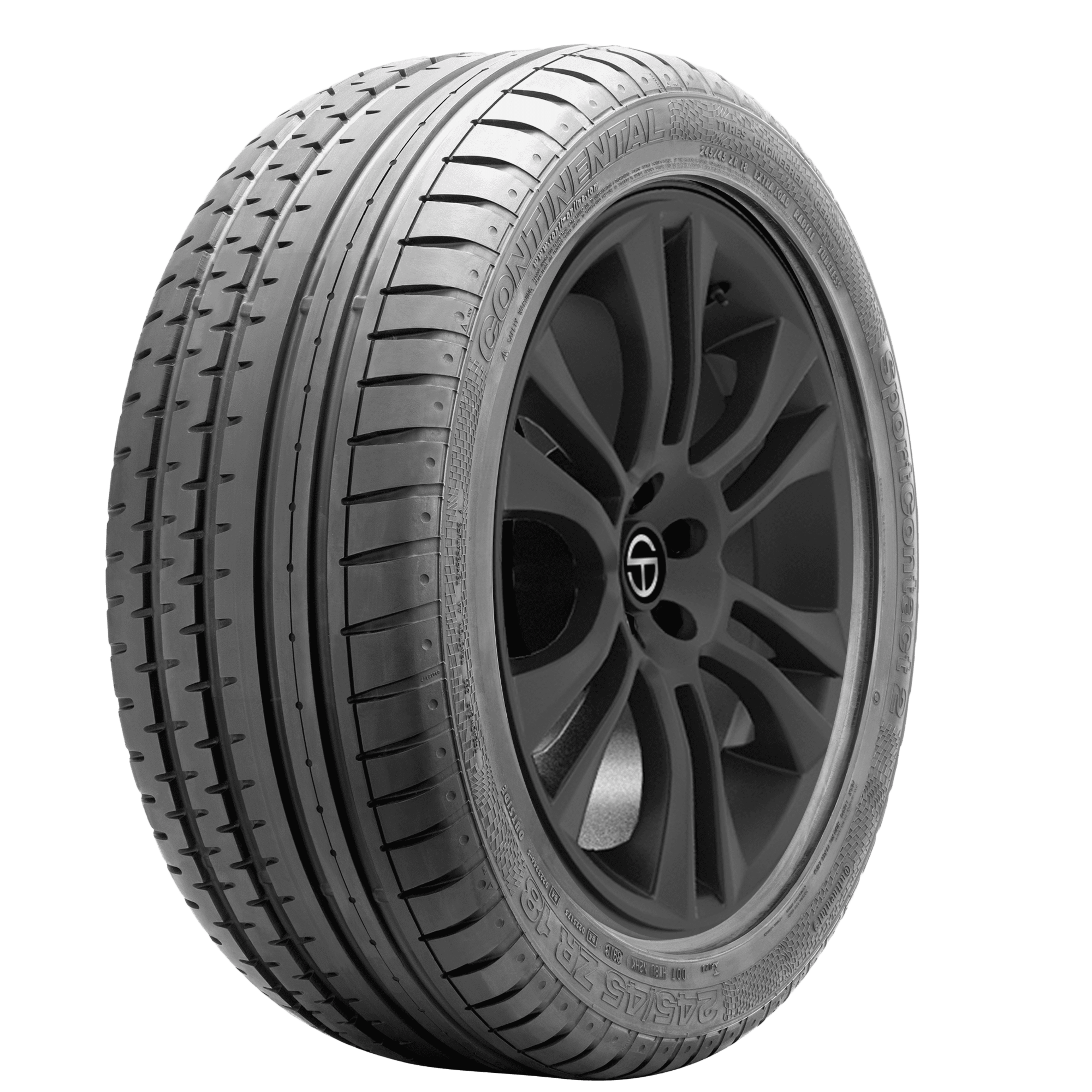 Continental ContiSportContact 2 UHP Summer 245/45R18 100W XL Passenger Tire