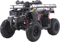 Coleman Powersports AT200R 169cc Adult Gas ATV, High-Speed Off-Road Quad Up to 38 MPH & 20 Miles Range, Automatic Transmission, Front & Rear Cargo Racks, Ages 16 and Up, Black