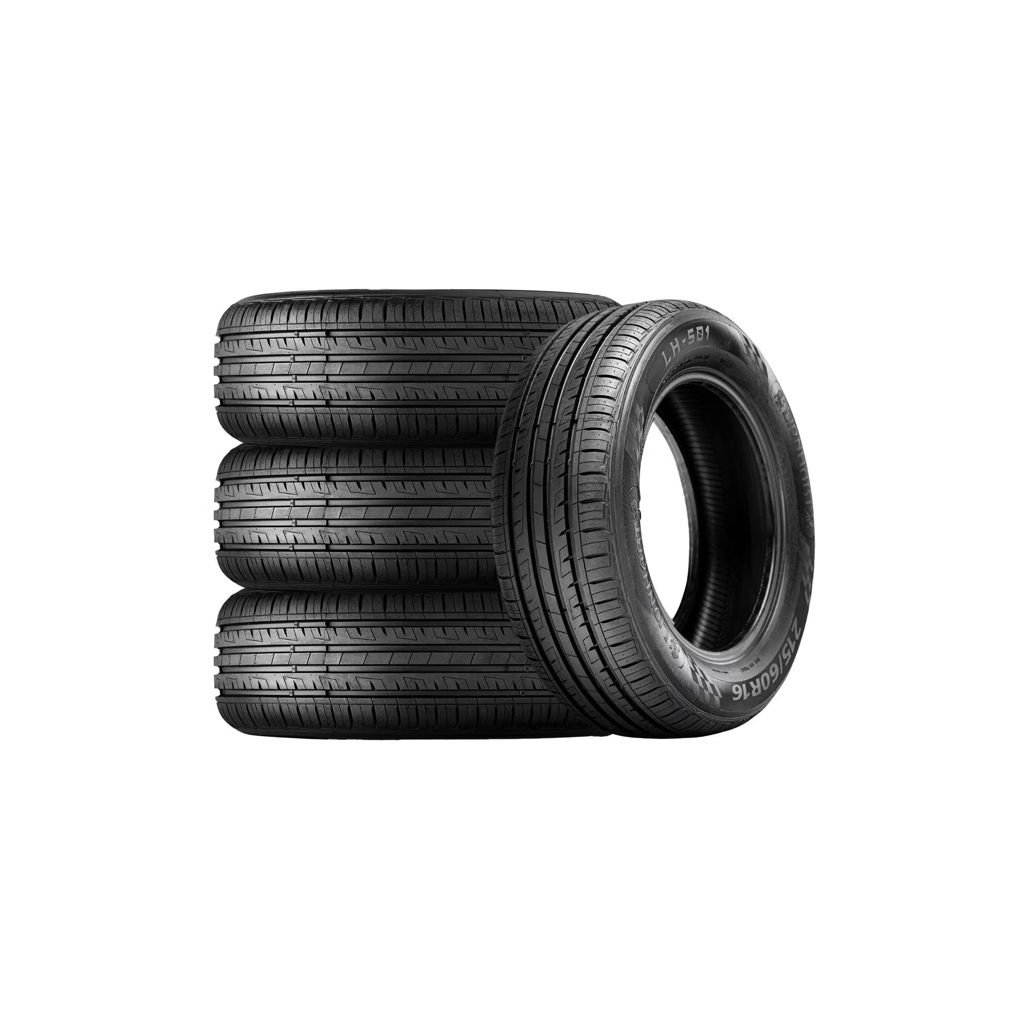 Set of 4 Lionhart LH-501 225/60R16 98H Tires Fits: 2010 Subaru Outback 2.5i, 2005 Subaru Outback i