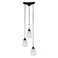 Elk Home 10-Inch Wide Classico Mini Pendant. Transitional. Dark Rust