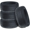 Set of 4 New Lexani LXUHP-207 215/45ZR17 91W XL All Season Ultra High Performance Tires LXST2071745010 / 215/45/17 / 2154517 Fits: 2011-13 Honda Civic Si, 2010-11 Toyota Prius Base