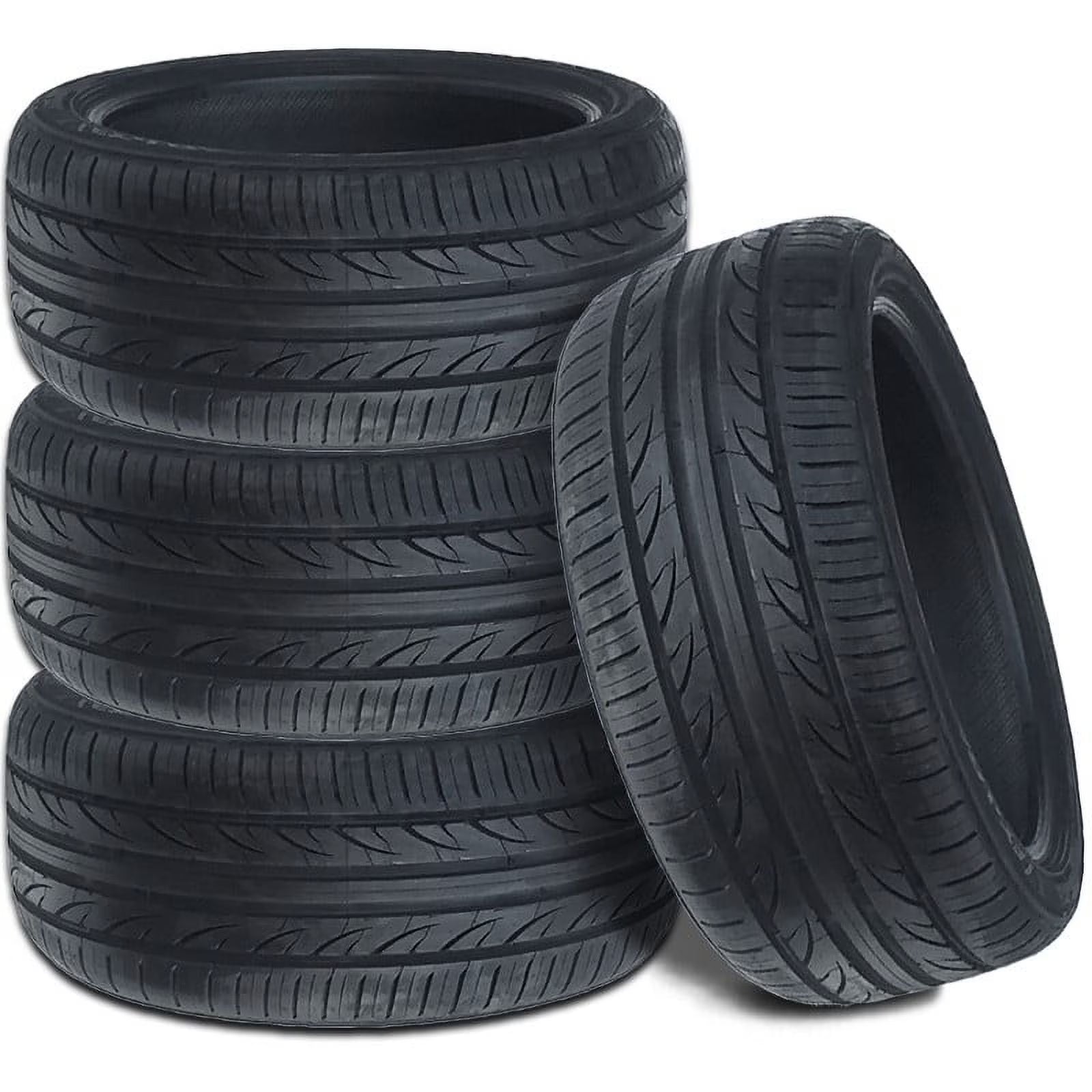 Set of 4 New Lexani LXUHP-207 215/45ZR17 91W XL All Season Ultra High Performance Tires LXST2071745010 / 215/45/17 / 2154517 Fits: 2011-13 Honda Civic Si, 2010-11 Toyota Prius Base