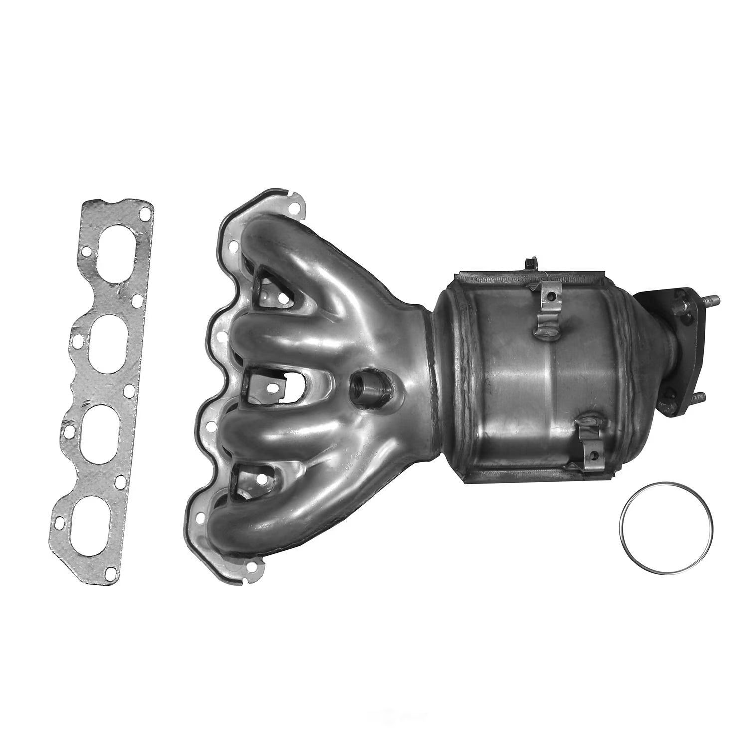 AP 641345 Catalytic Converter with Integrated Exhaust Manifold Fits select: 2009-2011 CHEVROLET AVEO, 2009 PONTIAC G3 WAVE