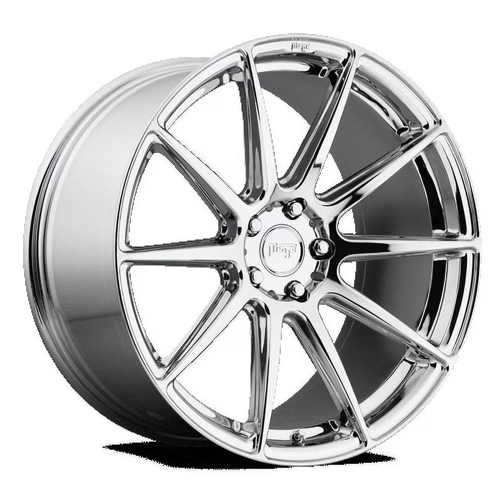 Niche 1PC Aluminum Rim M148 ESSEN 20X9in Chrome Plated Finish, M148209021+35
