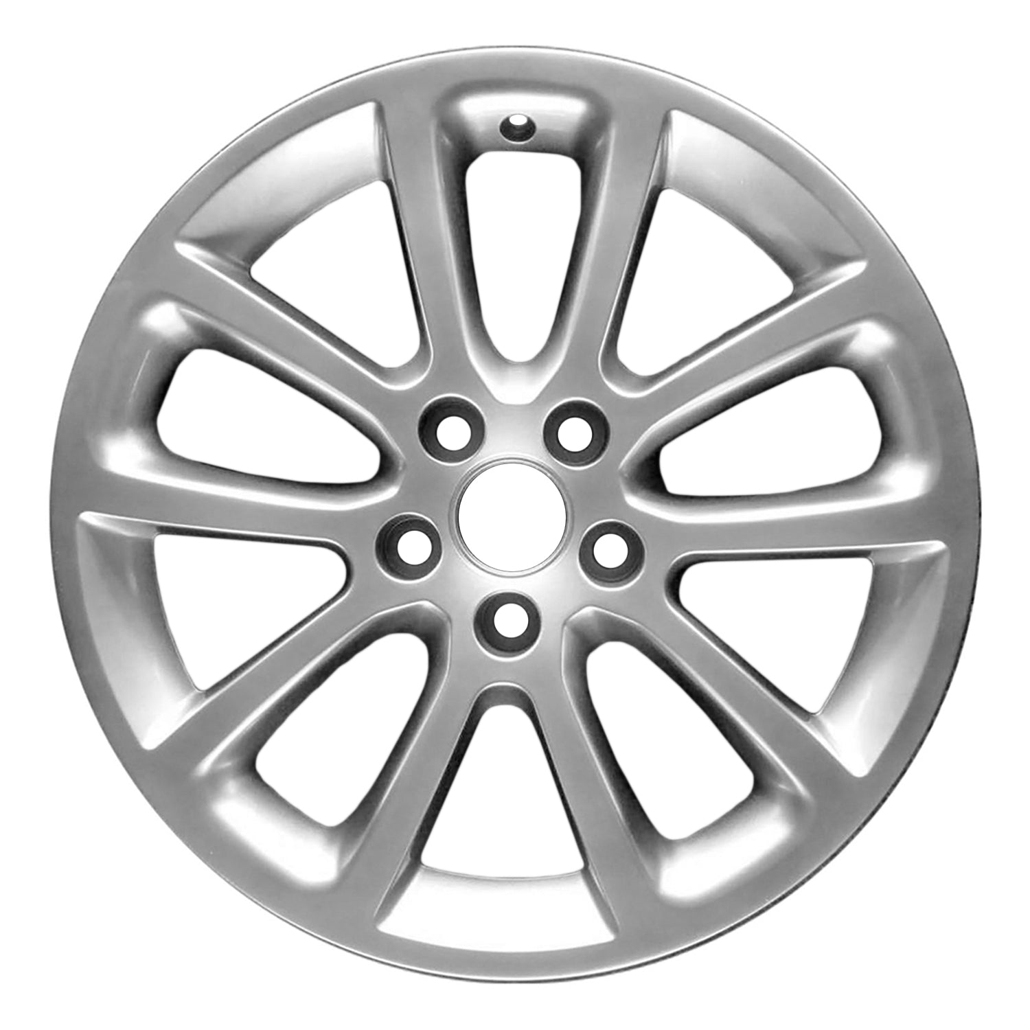 Remanufactured Painted Bright Sparkle Silver Aluminum Wheel 18 x 7.5 8E5Z1007A fits 2008-2010 Ford Fusion
