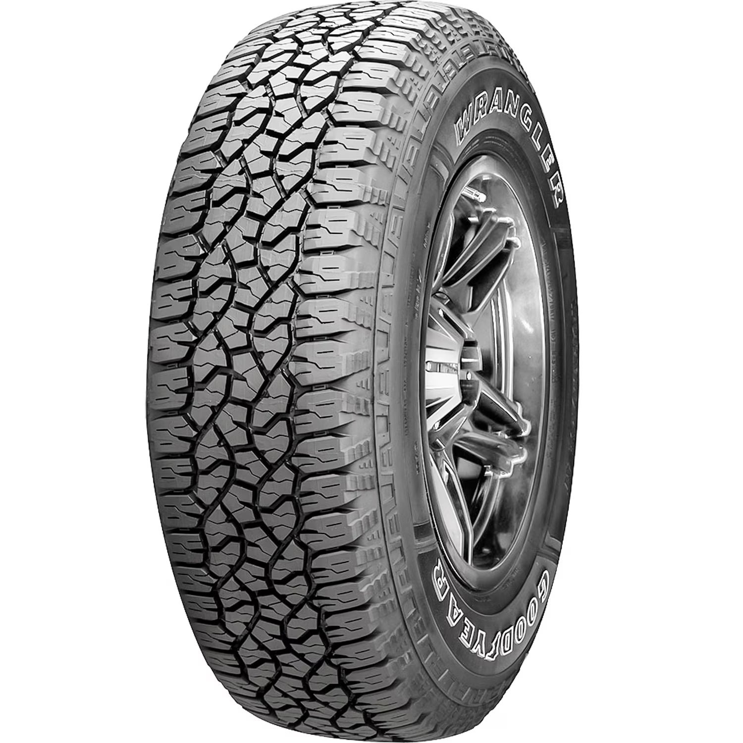 Set of 4 (FOUR) Goodyear Wrangler Workhorse AT 265/60R18 110T A/T All Terrain Tires Fits: 2014-15 Jeep Grand Cherokee Summit, 2017-21 Jeep Grand Cherokee Trailhawk