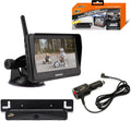 Armor All USB Solar Powered Backup Camera with 4.3?? LCD Display, Wireless Easy Install Design Attaches to License Plate Frame.
