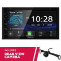 New Kenwood eXcelon DDX5707S 6.8  DVD with License Plate Rear View Camera