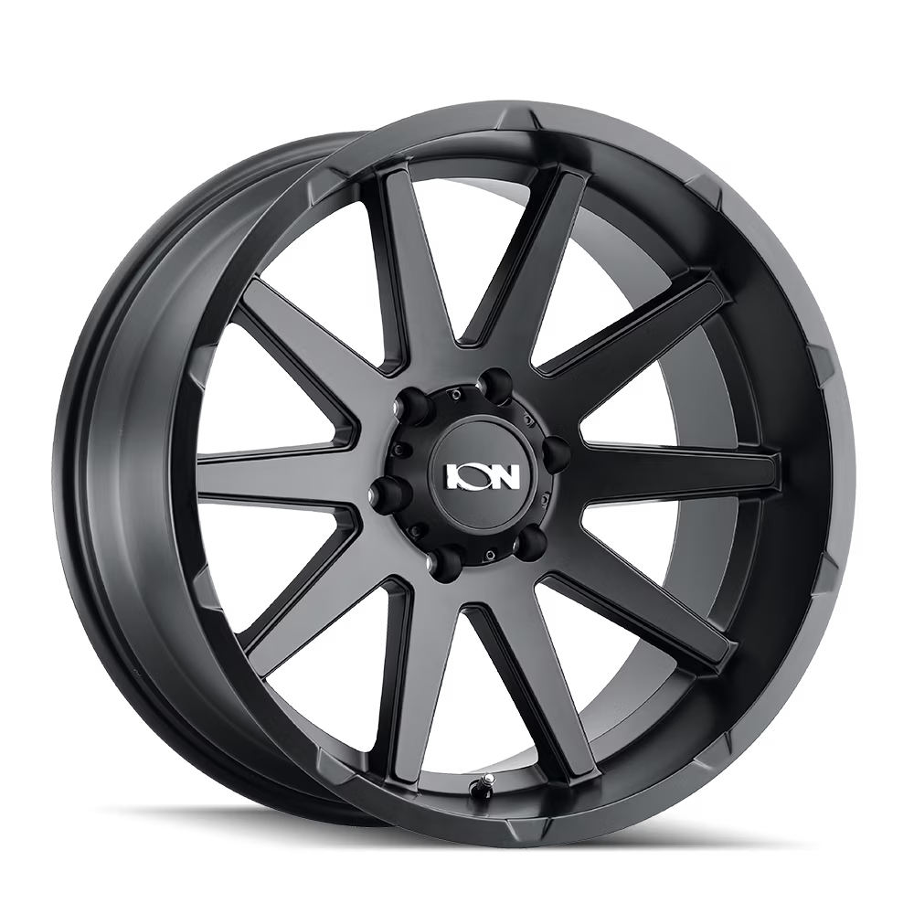 Ion 143 17X9 8X165.1 -12Et 125.2Cb Matte Black
