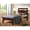 ACME Donato Wood Twin Bed. Cappuccino