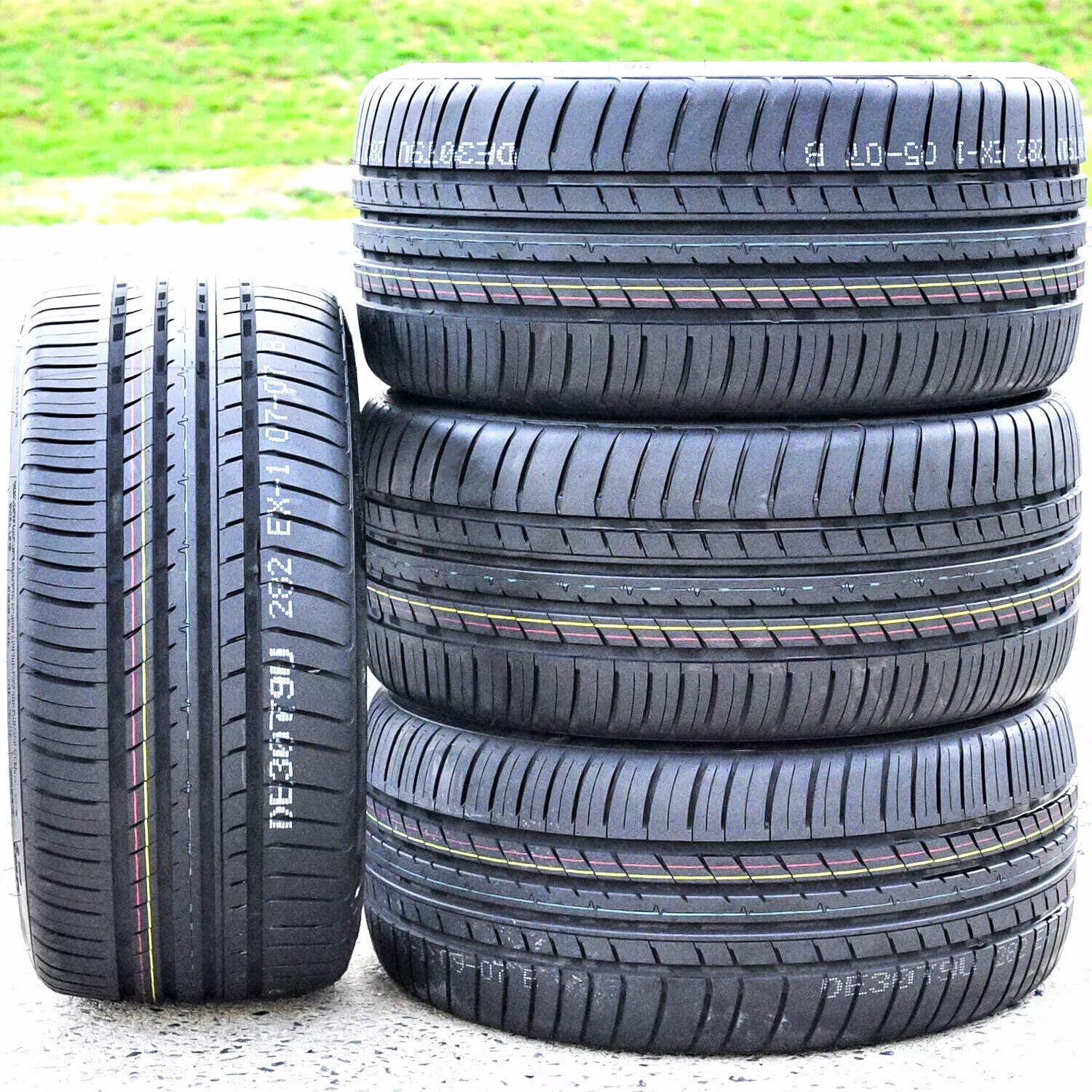 Set of 4 (FOUR) Cosmo MuchoMacho 245/40R19 ZR 98Y XL All Season Performance Tires Fits: 2016-23 Chevrolet Malibu LT, 2013-15 Chevrolet Malibu LTZ