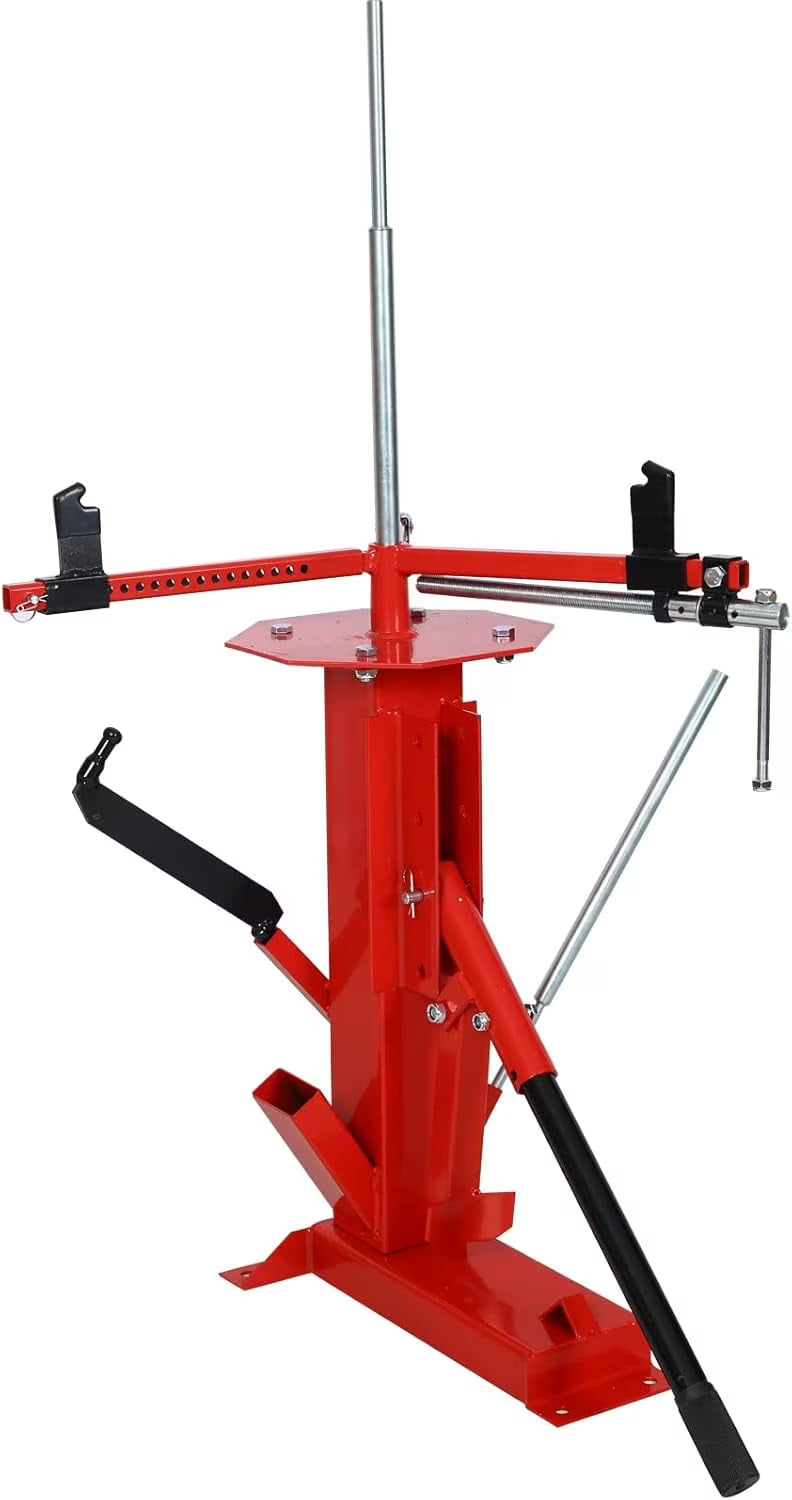 Montary Manual Tire Changer w/ Bead Breaker for 4 -21  Tires - Heavy Duty for Cars, Trucks, Motorcycles, ATVs - Portable Garage Tool