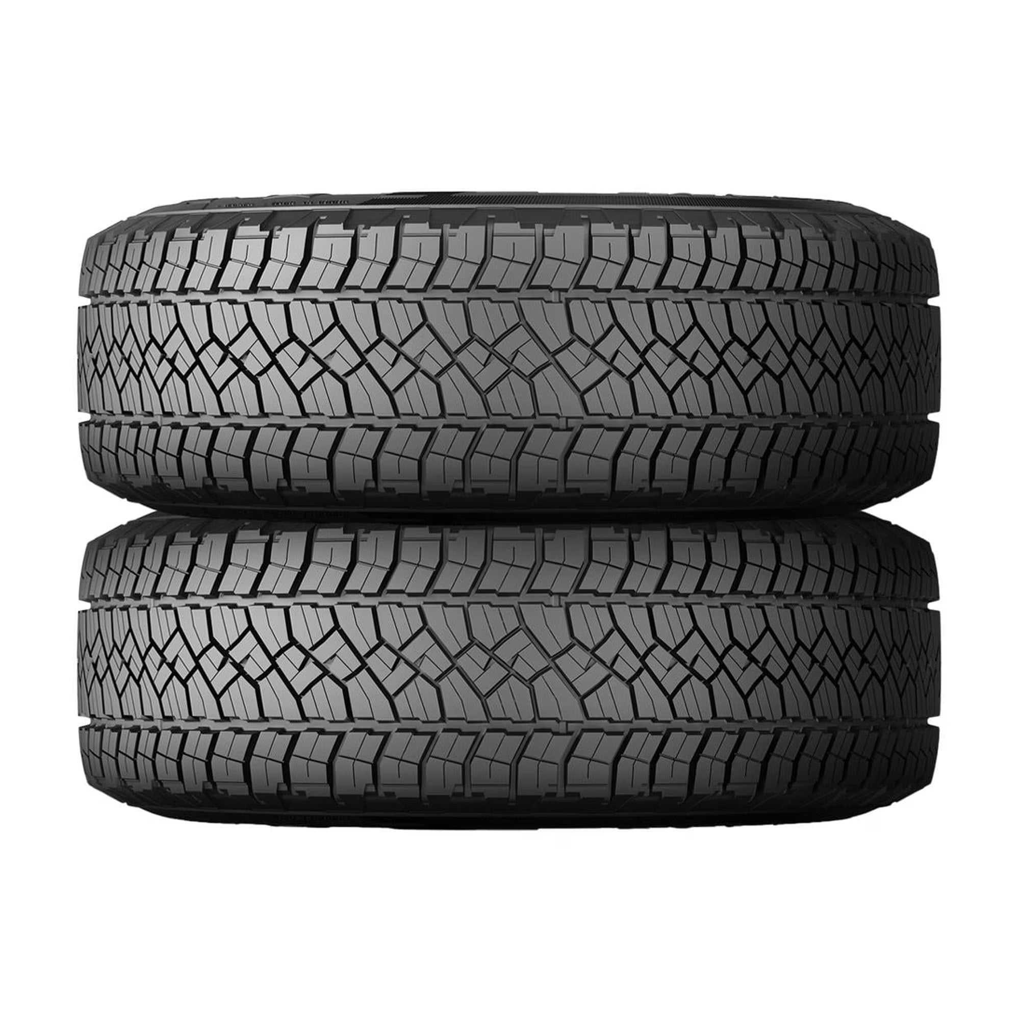 Set of 2 General Grabber APT 255/75R17 115T Tires Fits: 2017 Jeep Wrangler Unlimited Sport, 2016 Jeep Wrangler Unlimited Sport S