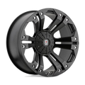 KMC-XD Wheels XD77889086735 XDWXD77889086735 KMC XD SERIES 18x9 778 MONSTER MATTE BLACK 5X5.5/150 bp 6.38 b/s 35 offset