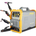 Puwu 5-in-1 Dual Voltage Welder, 110V/220V MIG Plasma Cutter with IGBT & LED Display