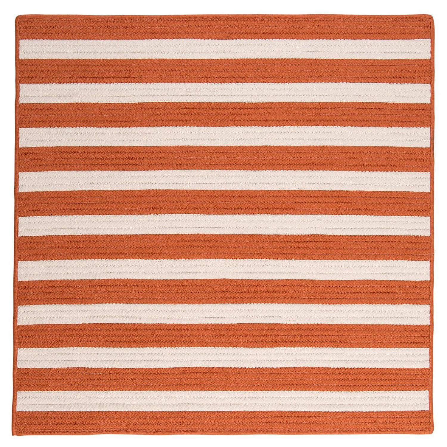 Colonial Mills Stripe It- Tangerine 4¡ä square