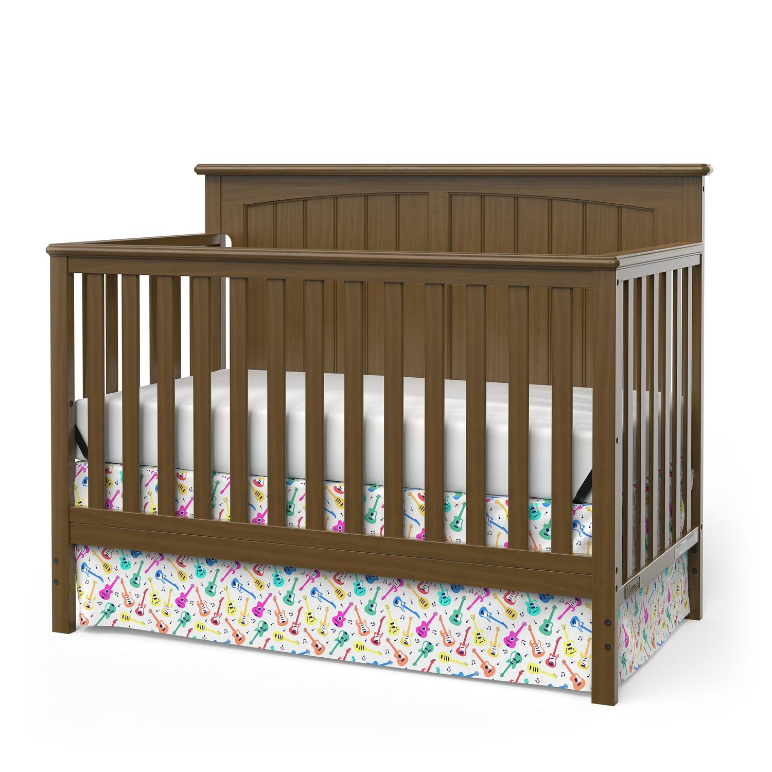 Child Craft Sheldon 4-in-1 Convertible Baby Crib. Cocoa Bean